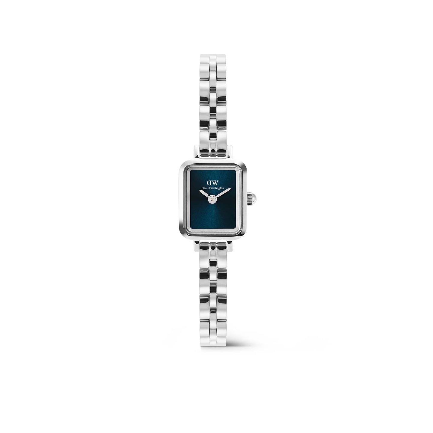 Daniel Wellington Quadro Mini Arch 3-link 15x18 Arctic Sunray Silver
