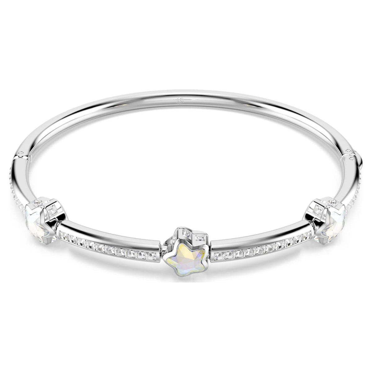 Bracciale rigido Chroma, Multicolore, Placcato rodio - M
