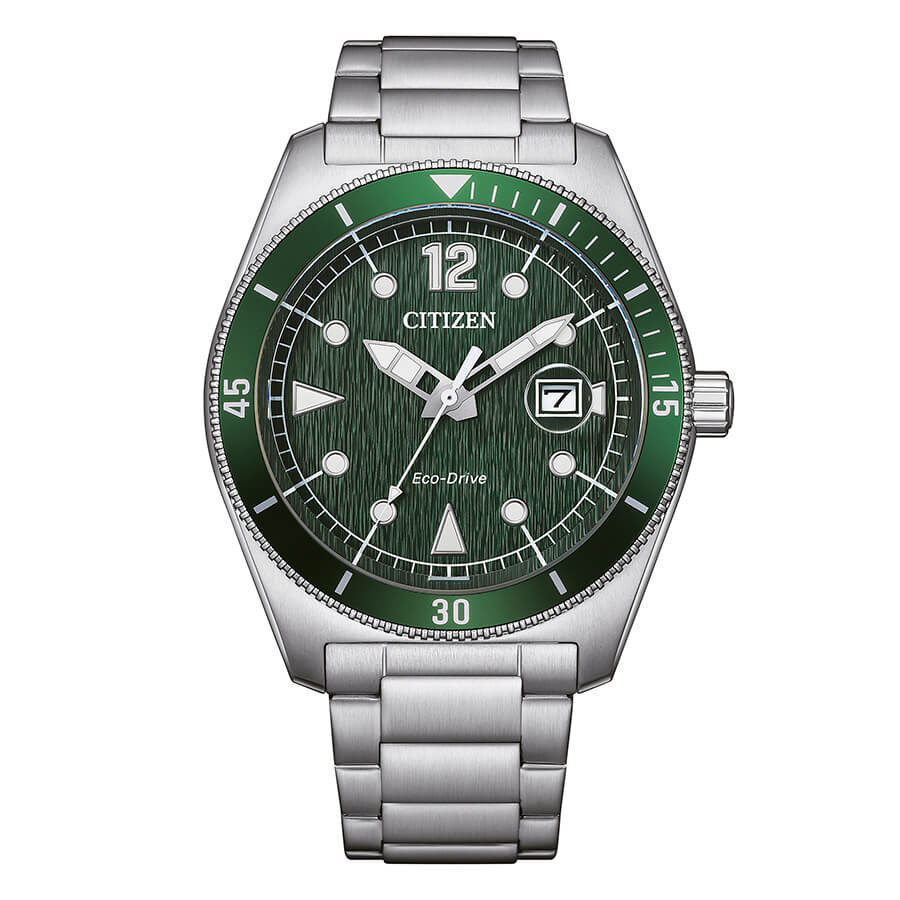 Citizen Marine 188 Eco-Drive AW1880-55X Verde