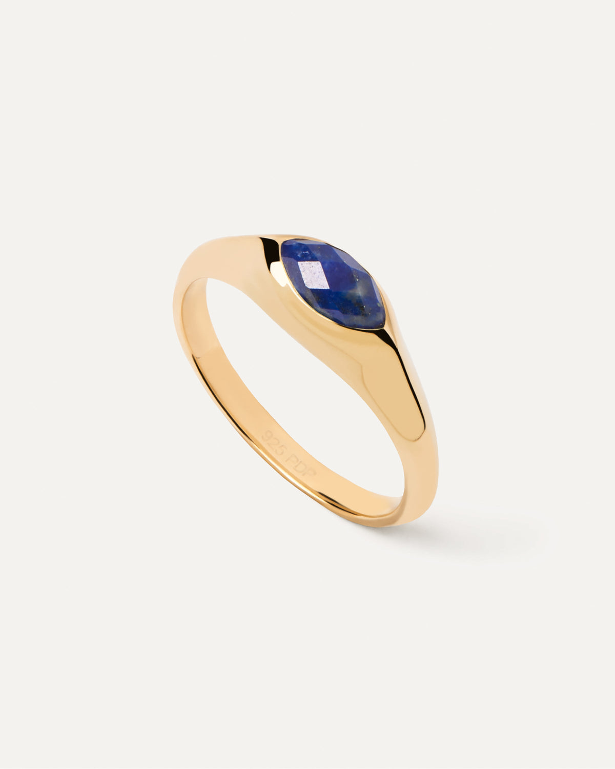 Anello Sigillo Lapislazzuli Nomad PDPAOLA - foto 1