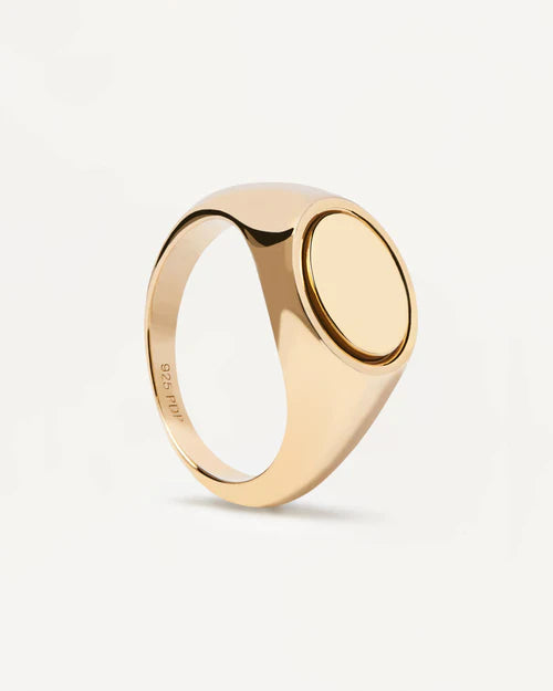 ANELLO A SIGILLO IN ORO  PD Paola