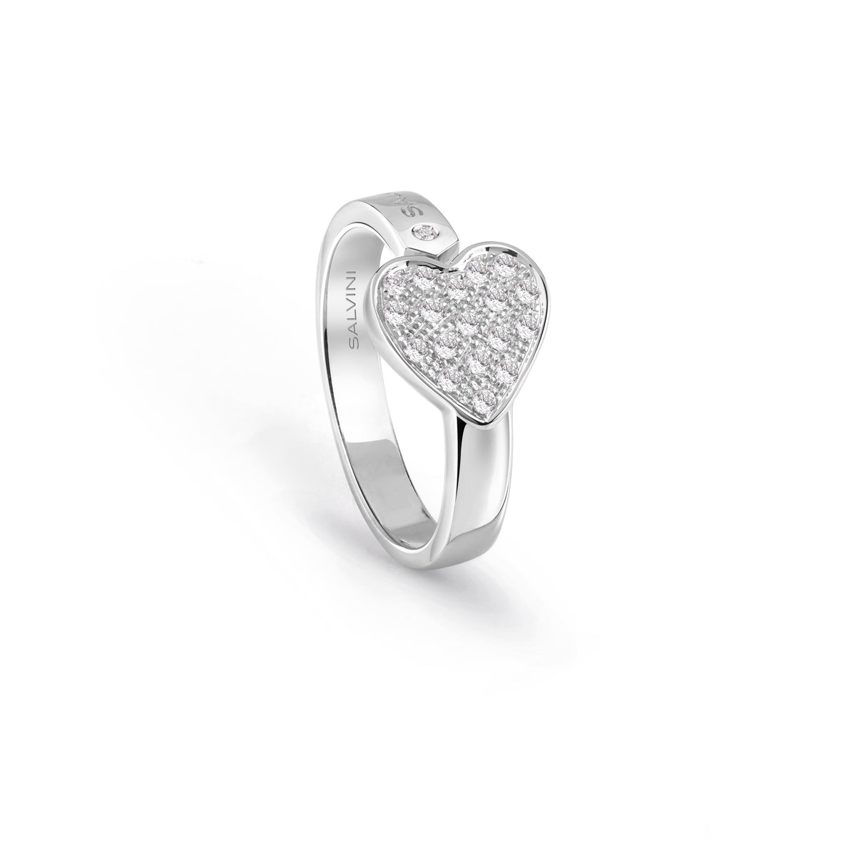 Salvini I Segni - Anello Brillanti Cuore - Misura  13 (20081174)