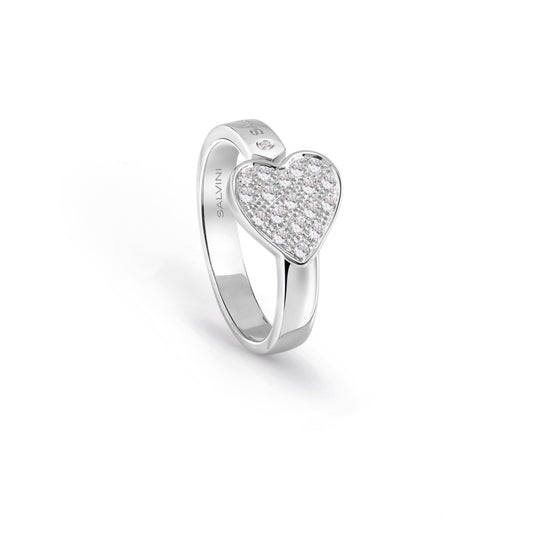 Salvini I Segni - Anello Brillanti Cuore - Misura  13 (20081174)