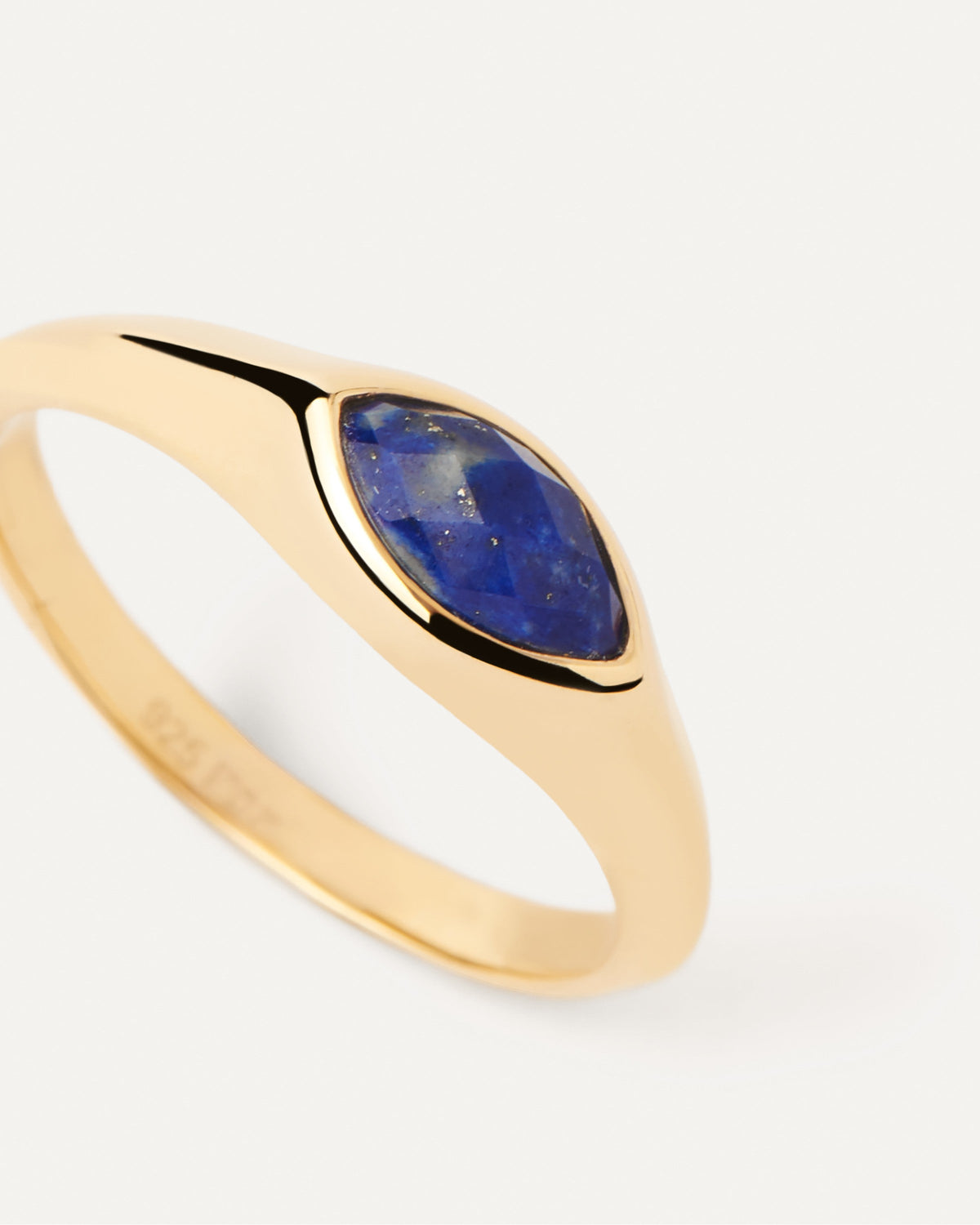 Anello Sigillo Lapislazzuli Nomad PDPAOLA - foto 4