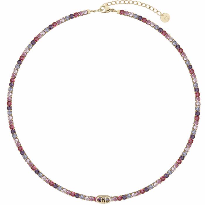 Collana Tennis Zirconi Rosa Liu Jo LJ3213 - foto 1