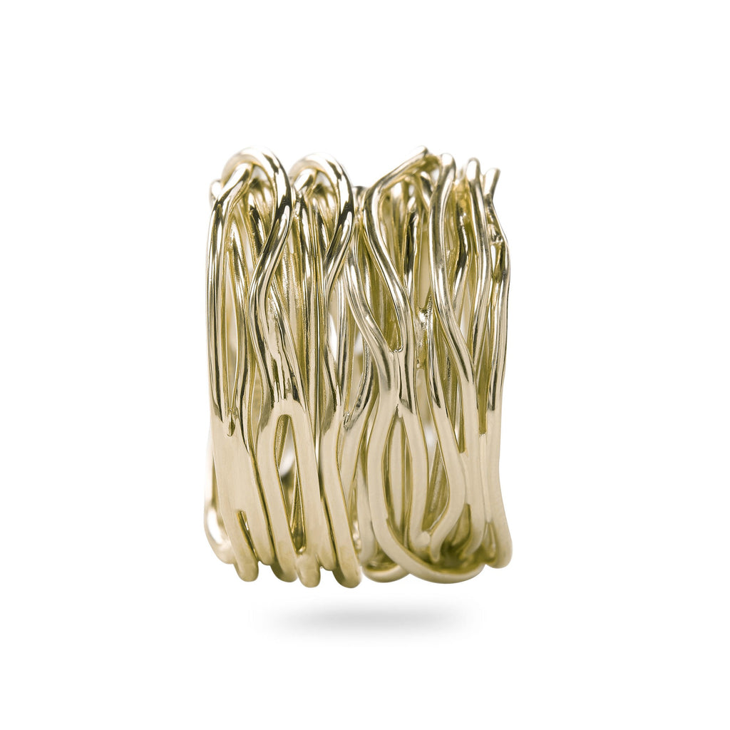 Anello Rubinia Filodellavita Classic - 22 Fili in Oro Giallo 9kt
