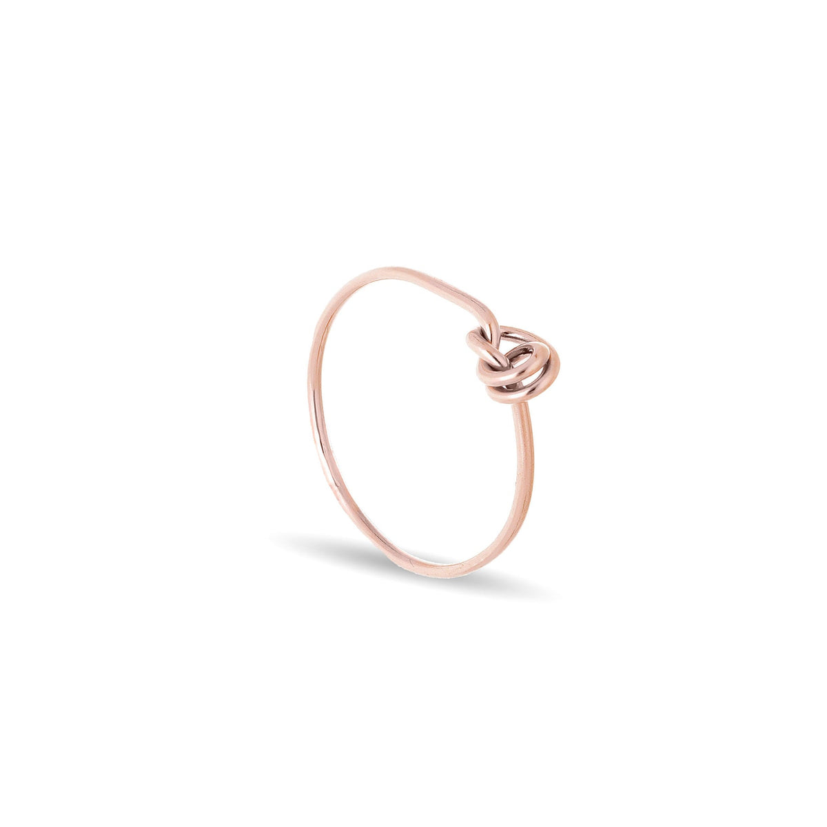 Anello Rubinia Filodamore - Nodino in Oro Rosa 9kt