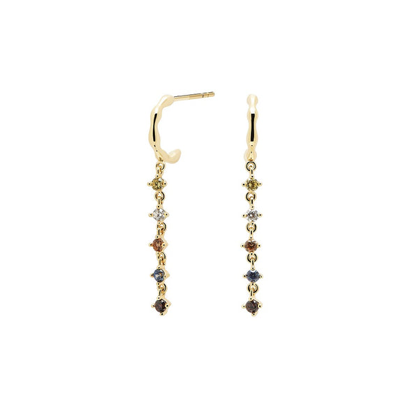 PDPAOLA Orecchini Five Sage Oro 925