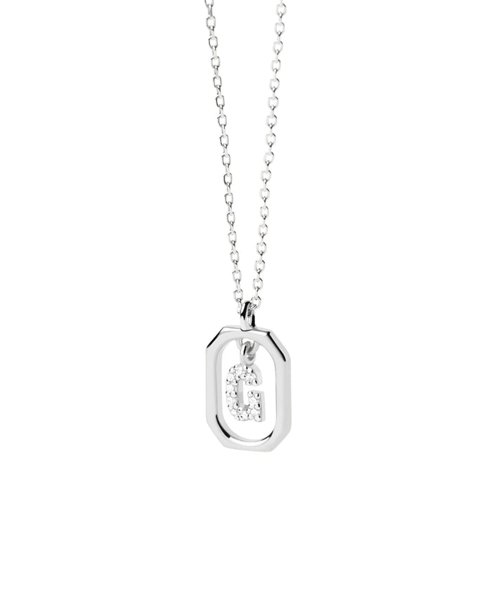 Collana Mini Letter G Silver PDPAOLA