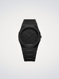 D1 Milano Polycarbon Shadow D1-PCBJ10 - Orologio Uomo Nero 40,5mm