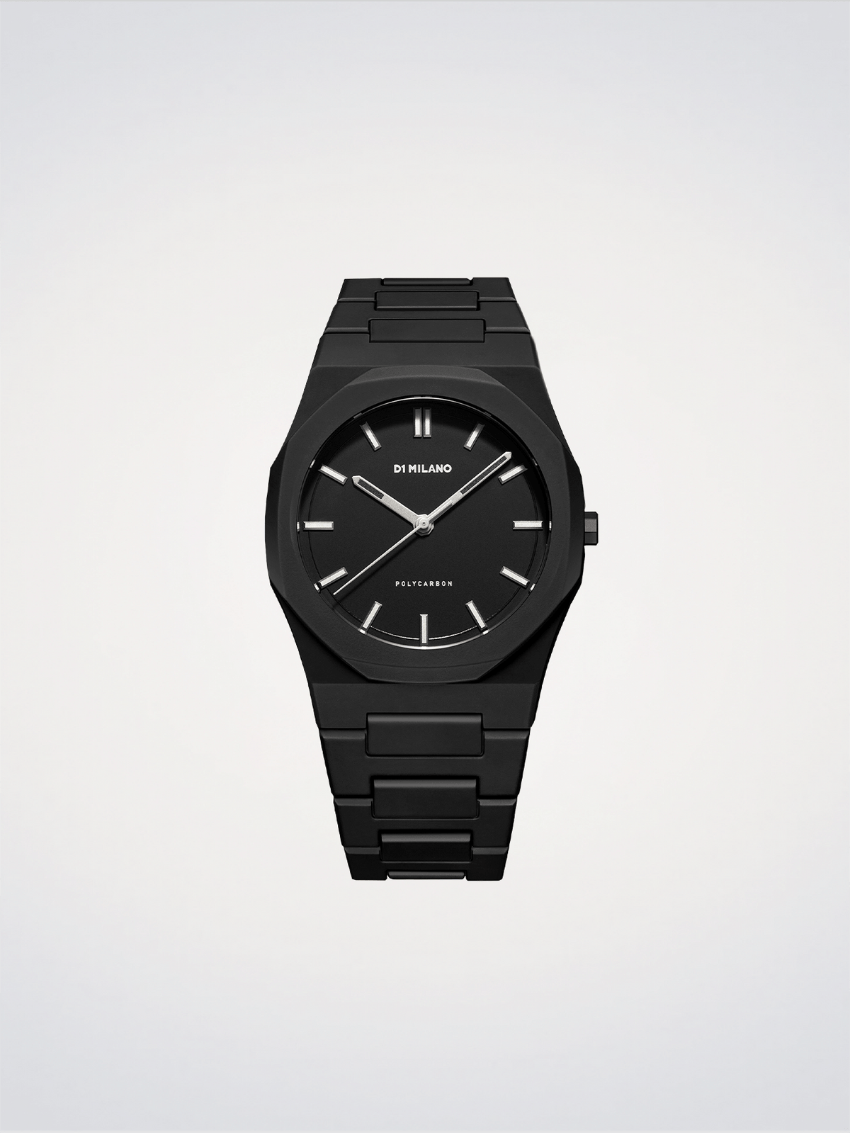 D1 Milano Polycarbon Cloudburst D1-PCBJ11 - Orologio Uomo Nero 40,5mm
