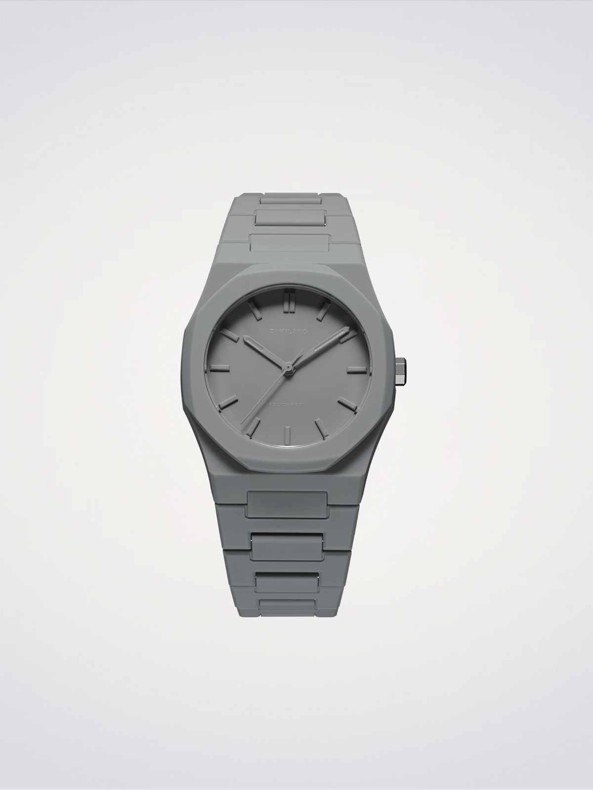 D1 Milano Polycarbon Akebia D1-PCBU03 - Orologio Unisex Grigio 37mm