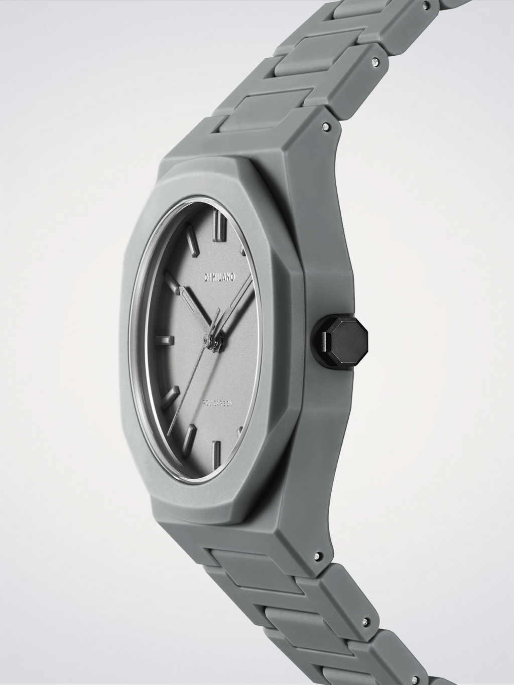 D1 Milano Polycarbon Akebia D1-PCBU03 - Orologio Unisex Grigio 37mm
