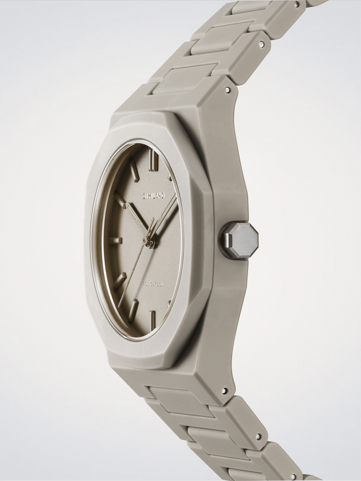 D1 Milano Polycarbon Ecru D1-PCBU06 - Orologio Unisex Ecrù 37mm