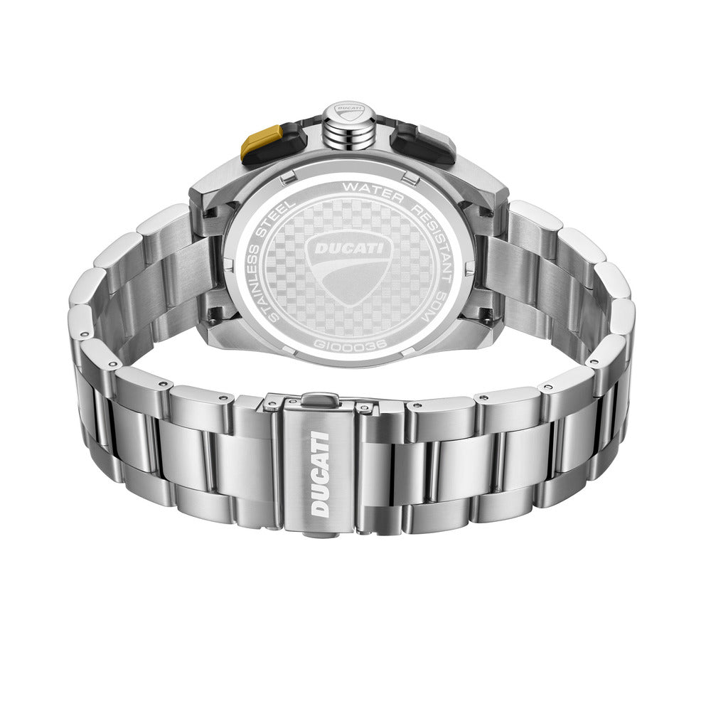 Orologio Ducati Corse Leggenda cronografo uomo quadrante nero bracciale acciaio DTWGI0003602