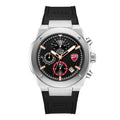 Orologio Ducati Corse Stelvio cronografo uomo quadrante nero cinturino silicone nero DTWGO0003101