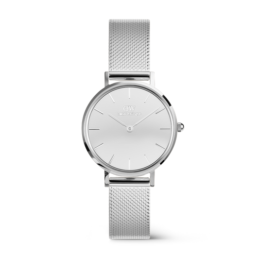 Daniel Wellington Petite Reflection 28mm Unitone Silver