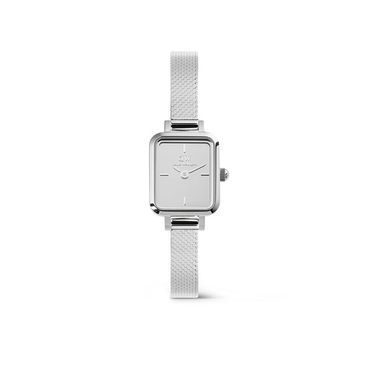 Daniel Wellington Quadro Mini Reflection 15x18 Unitone Silver