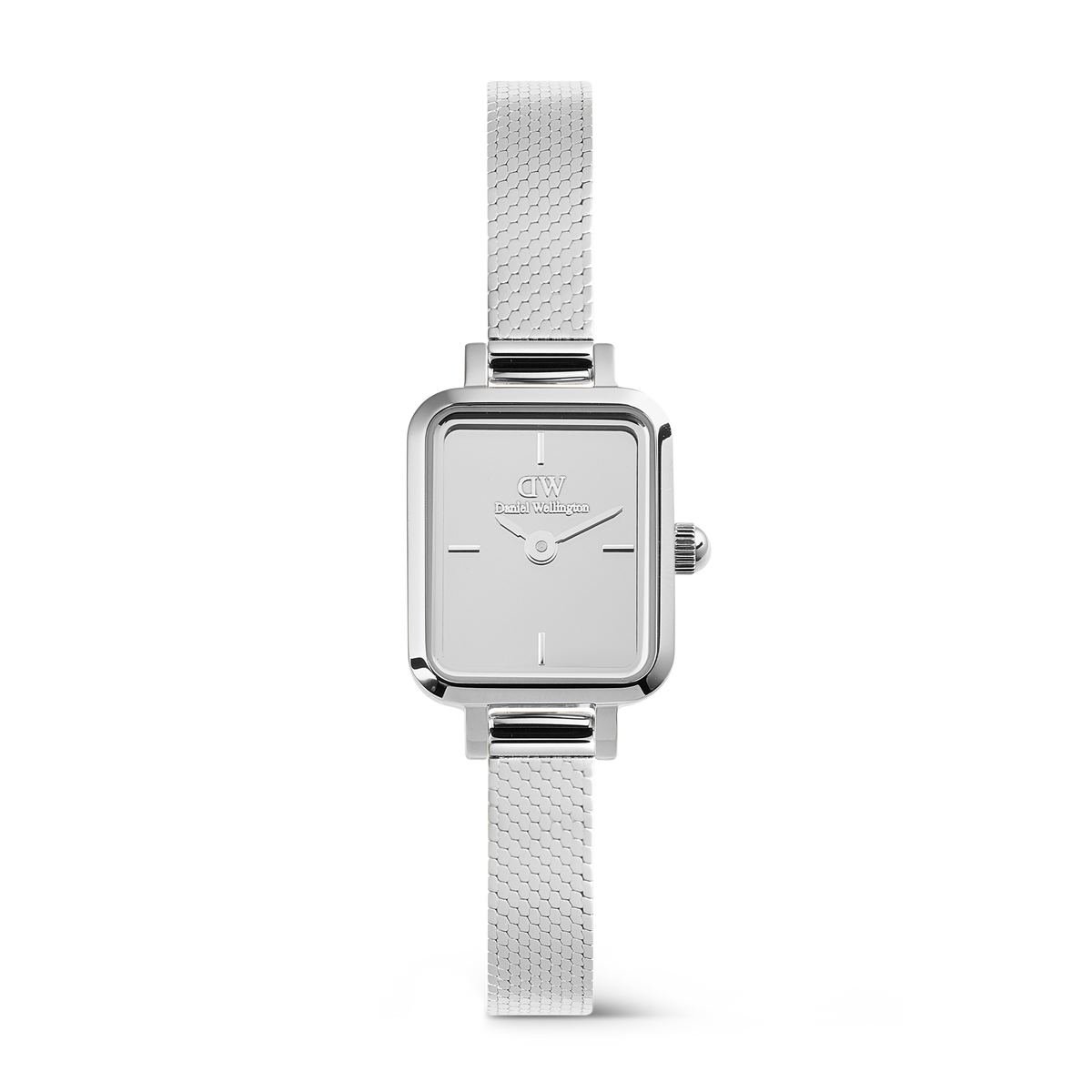 Daniel Wellington Quadro Mini Reflection 15x18mm Unitone Silver
