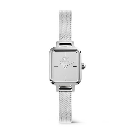 Daniel Wellington Quadro Mini Reflection 15x18mm Unitone Silver