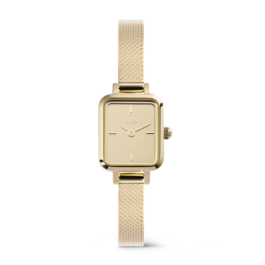 Daniel Wellington Quadro Mini Reflection 15x18mm Unitone Gold
