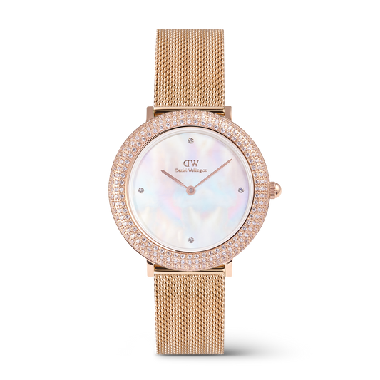 Daniel Wellington Crystalline Bezel 32mm White Melrose MOP