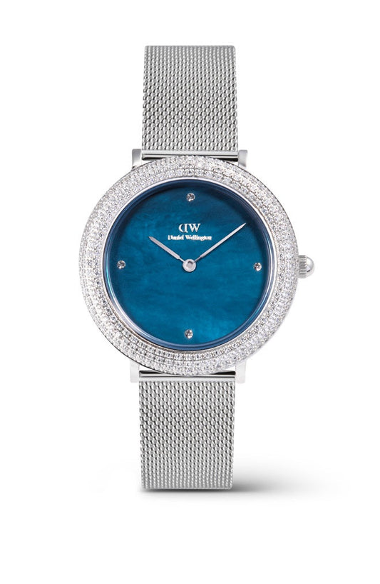 Daniel Wellington Crystalline Bezel 32 Blue Sterling Mop