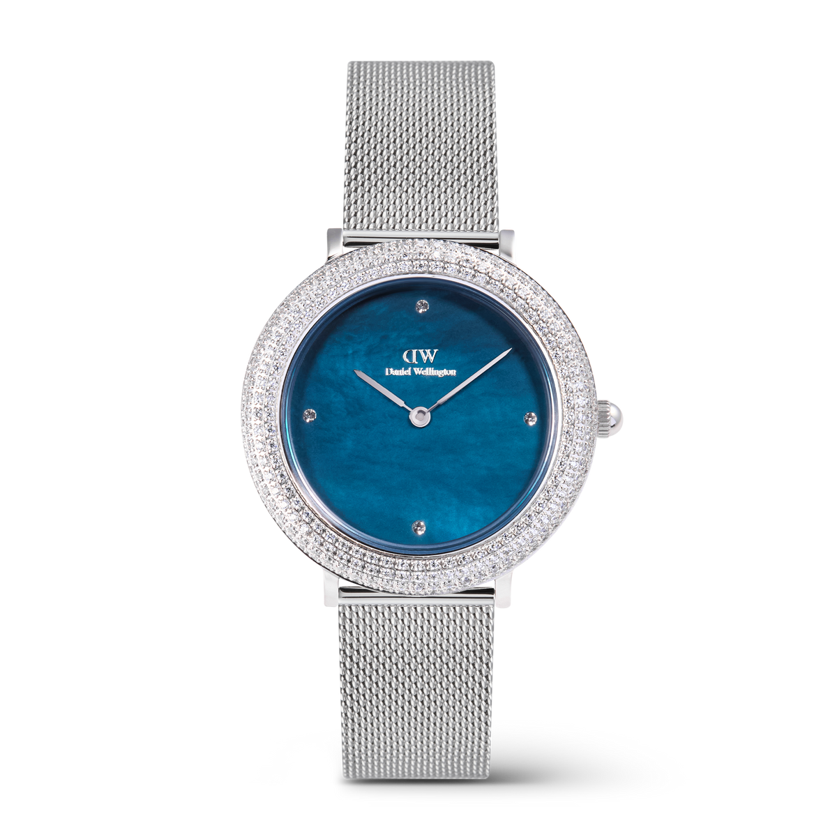Daniel Wellington Crystalline Bezel 32mm Blue Sterling MOP