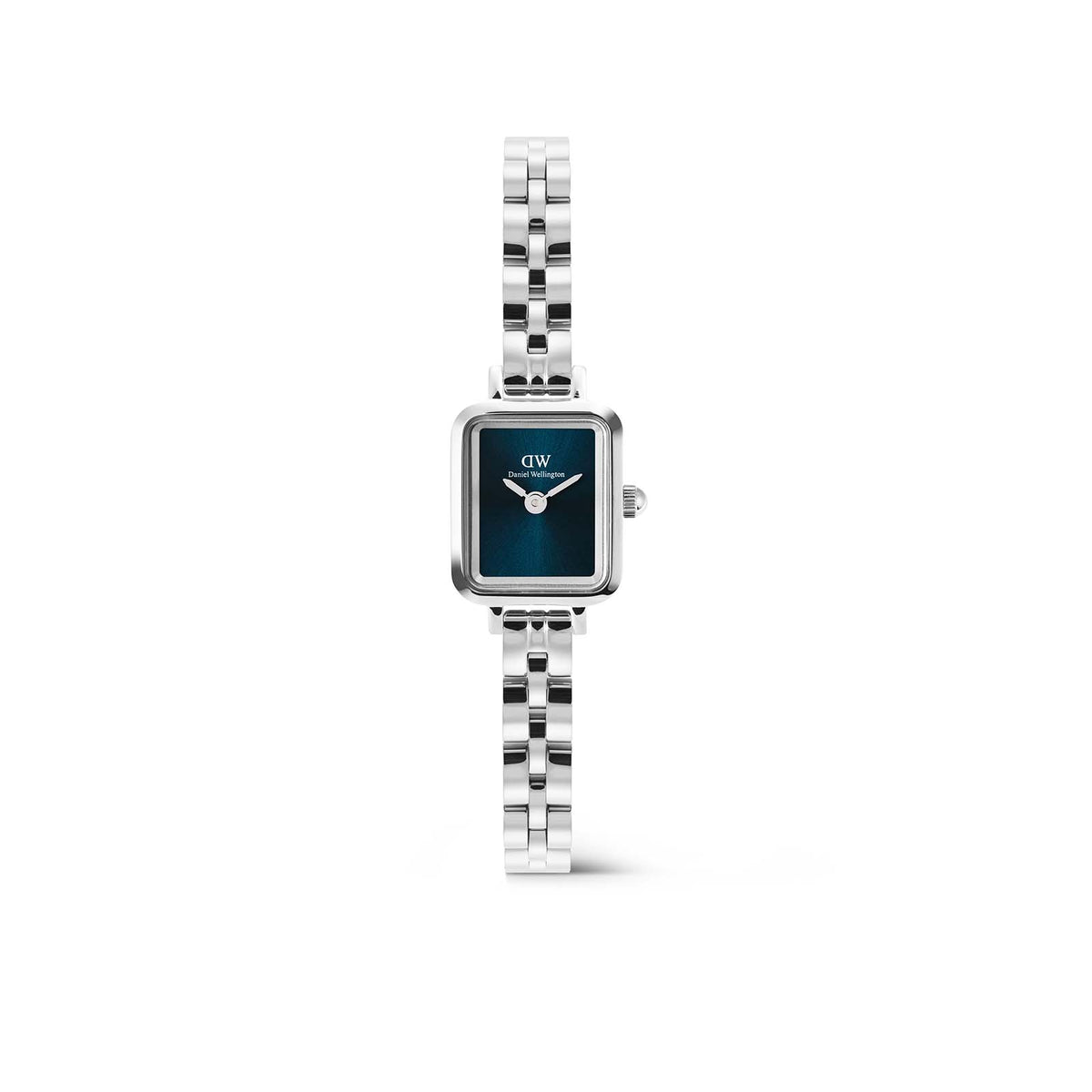 Daniel Wellington Quadro Mini Arch 3-link 15x18 Arctic Sunray Silver