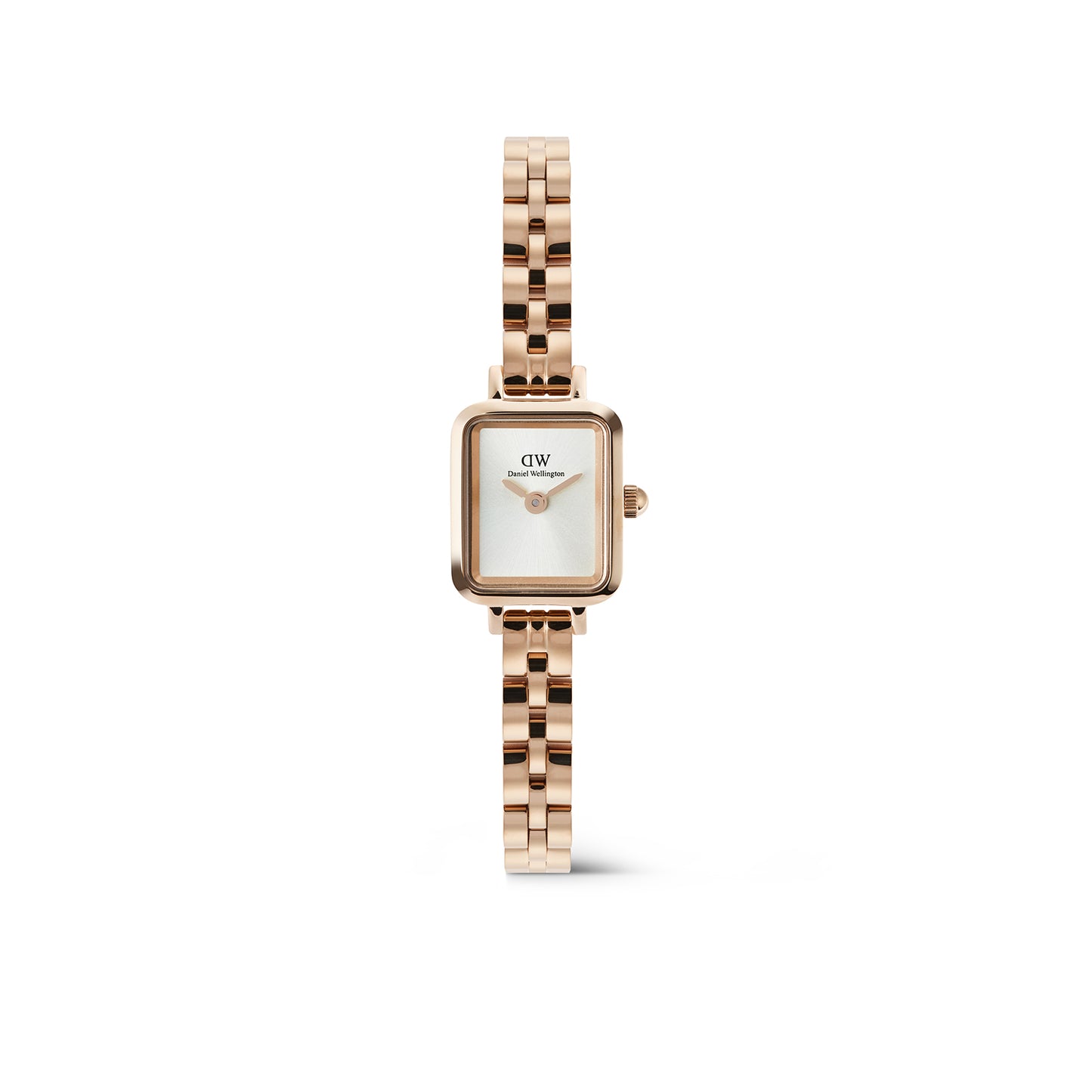 Daniel Wellington Iconic Chronograph 42 Arch 5-link Arctic Panda Silver