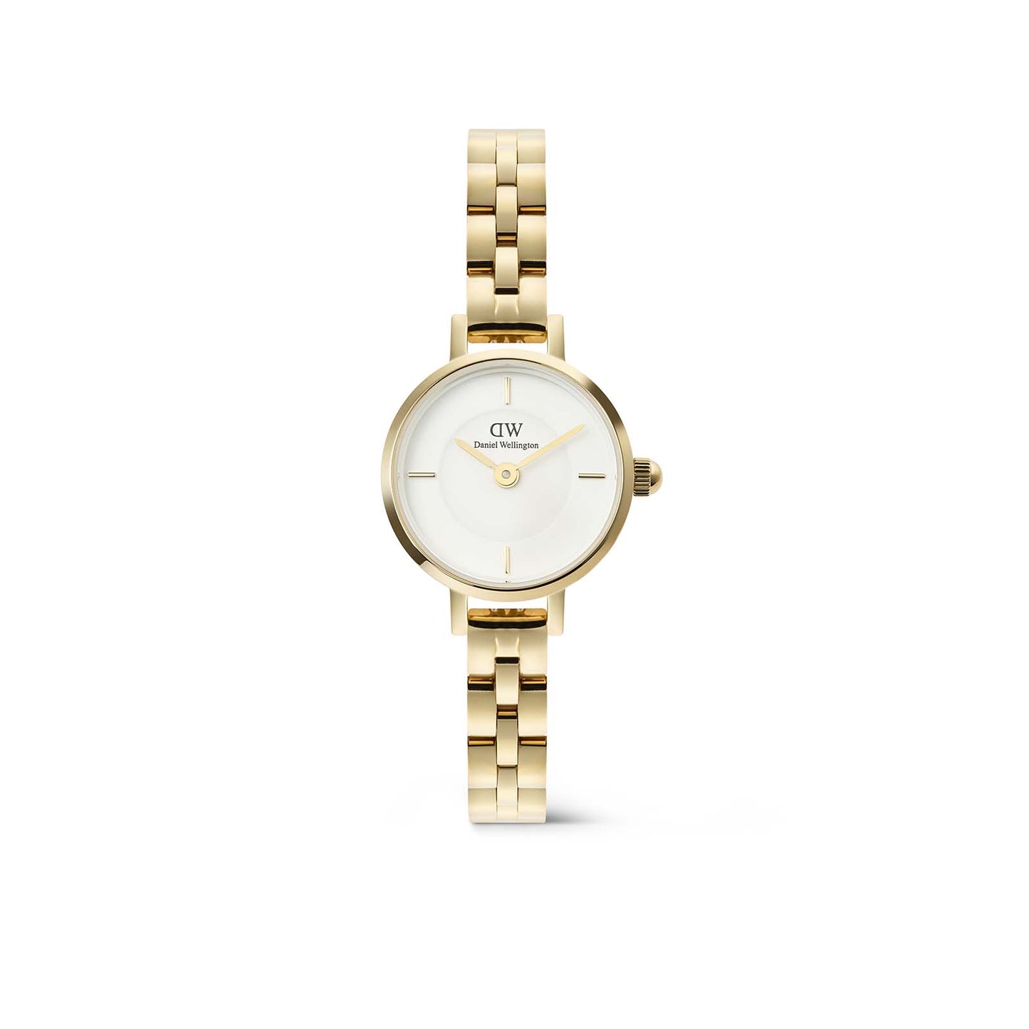 Daniel Wellington Petite Mini Arch 3-link 19 White Gold
