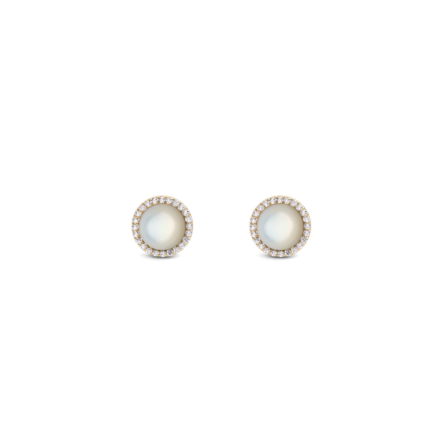 Daniel Wellington Audrey Earrings Mop Gold