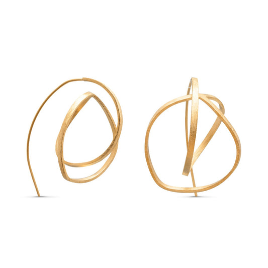 Joidart Embolic - Orecchini Grandi Dorati
