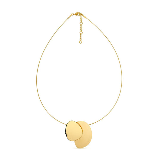 Joidart Eclipse - Collana con Ciondolo Grande Argentata