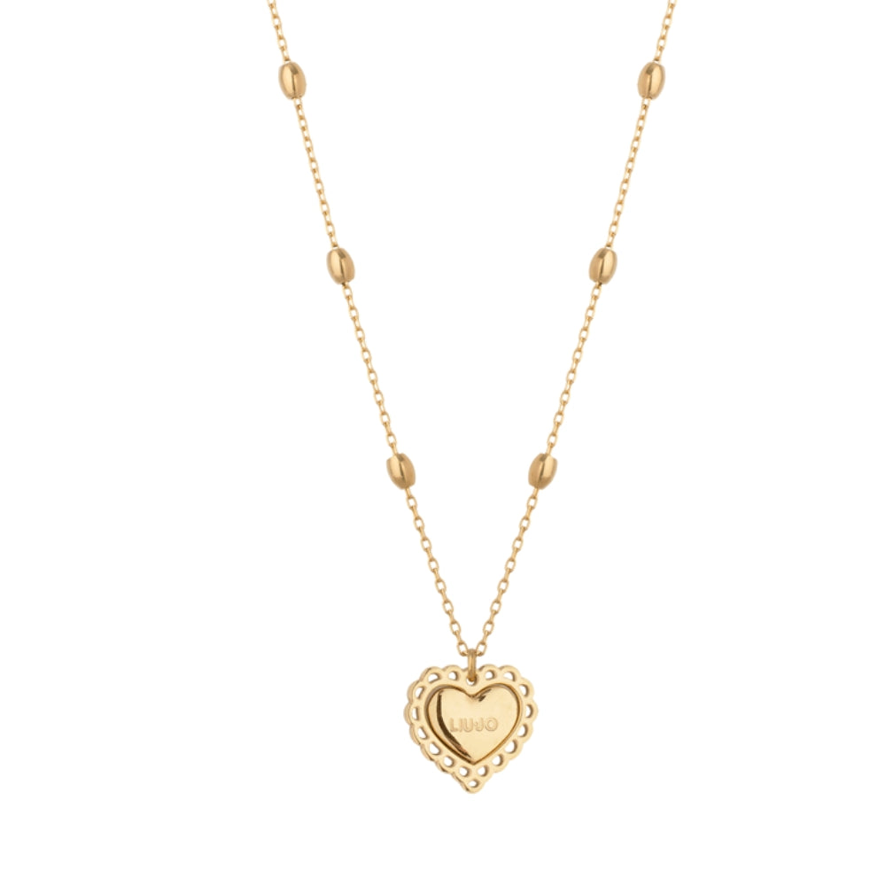 Collana con Pendente Cuore Dorata Liu Jo LJ3199 - foto 1