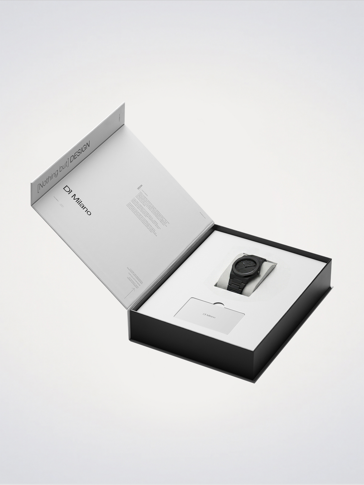 D1 Milano Polychrono White Sketch D1-PHBJ13 - Orologio Cronografo Uomo Bianco 40,5mm
