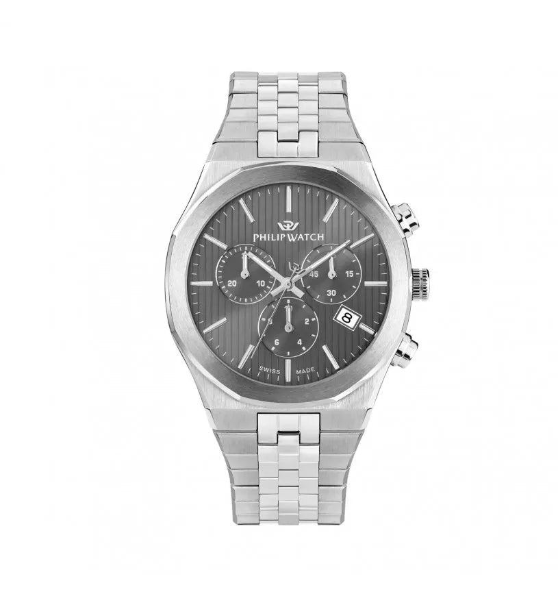 Philip Watch Windsurf Uomo Cronografo 40mm Grigio