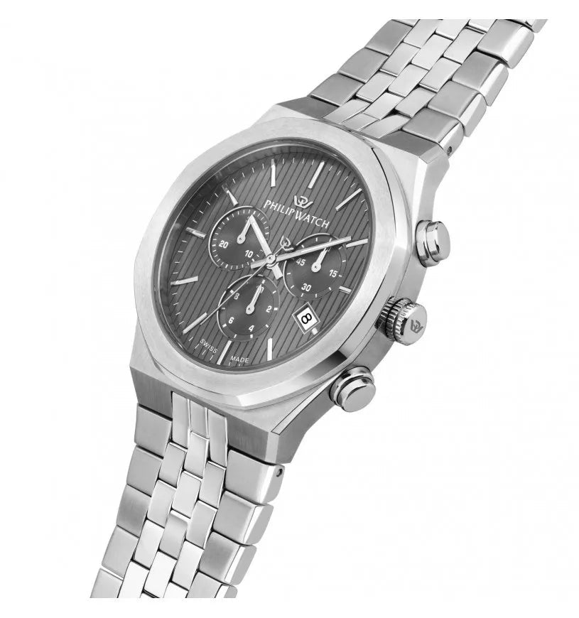 Philip Watch Windsurf Uomo Cronografo 40mm Grigio