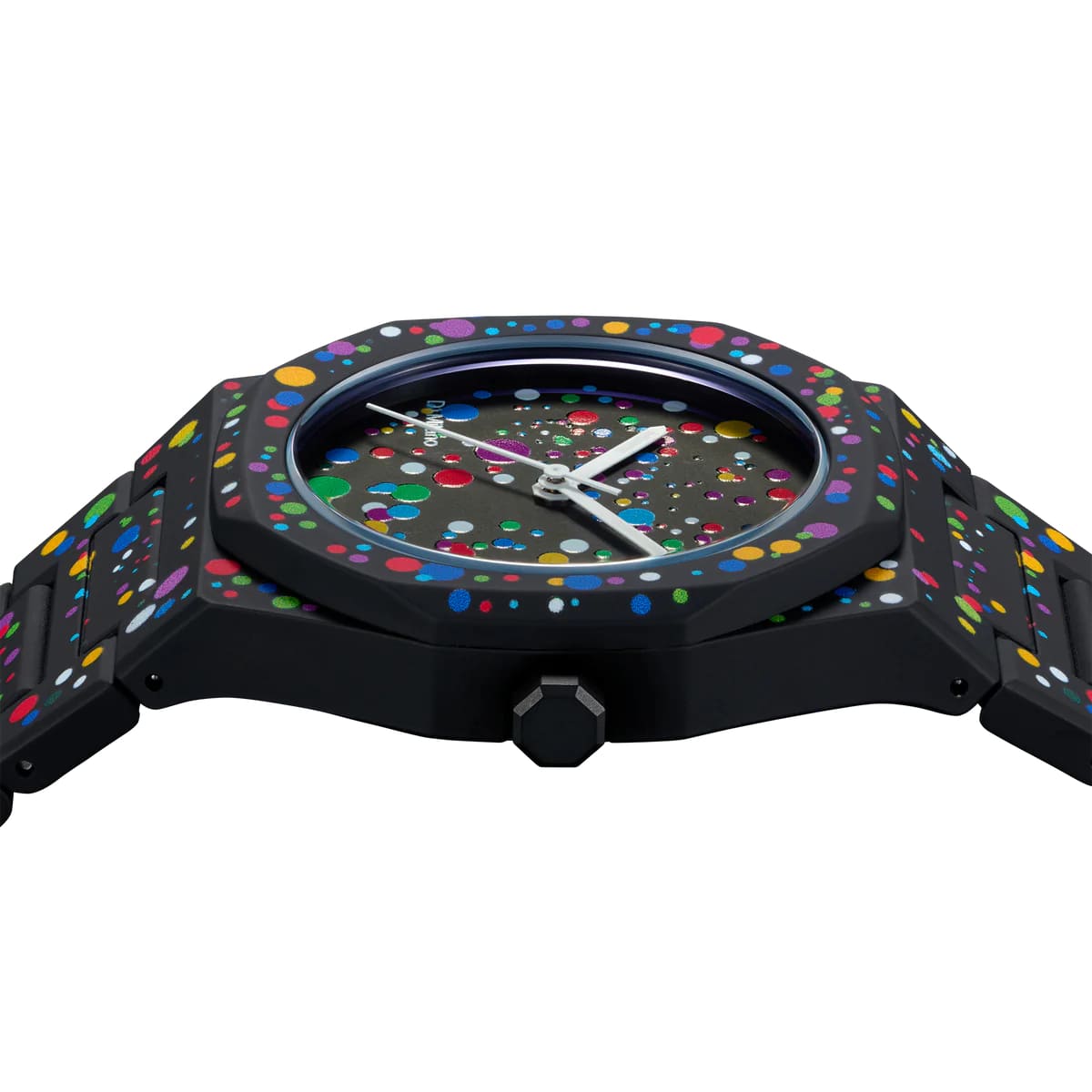 D1 Milano Polycarbon Dot 1 Black D1-PCBU11 - Orologio Unisex Nero 37mm