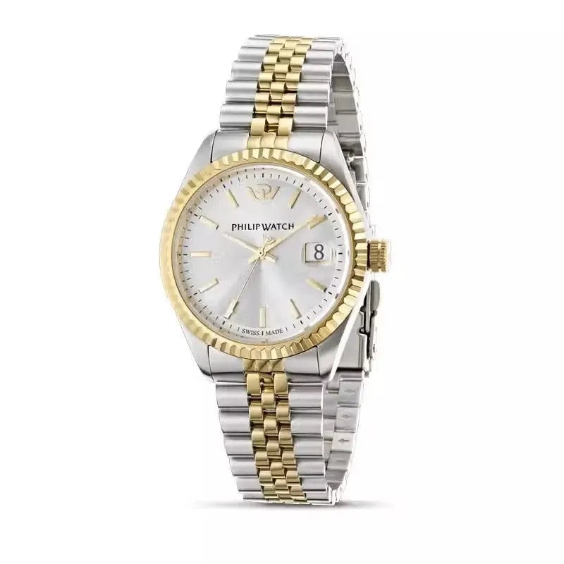 Philip Watch Caribe R8253107012 - Orologio Uomo Bicolore 39mm