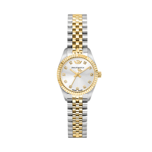Philip Watch Caribe Urban Mini Donna 24mm Argento Diamante