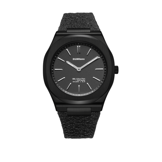 D1 Milano Black Kevlar Orologio Ultra Thin | 39 mm D1-UHKJ01