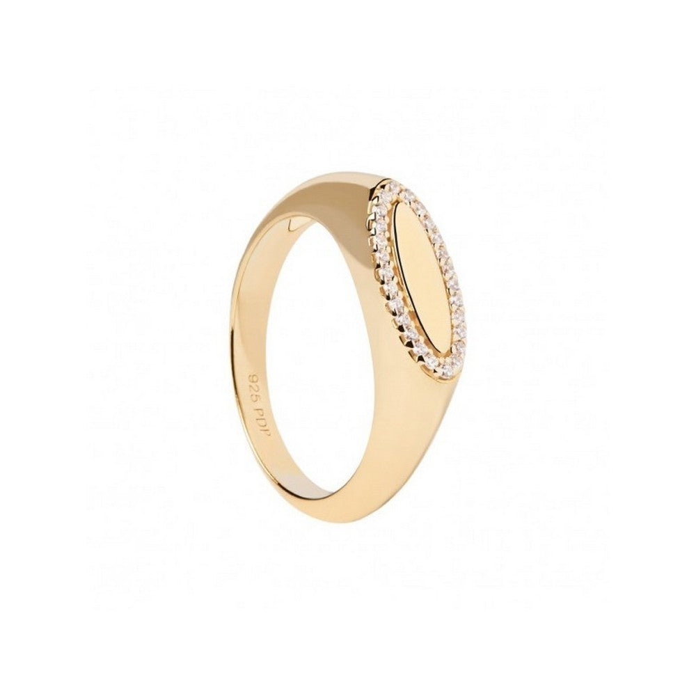 Anello Sigillo Gold Lace Stamp PDPAOLA - foto 1