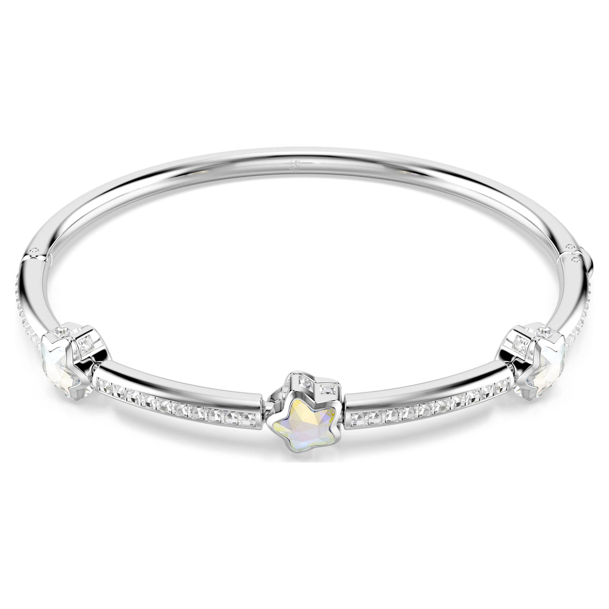 Bracciale rigido Chroma, Multicolore, Placcato rodio - M