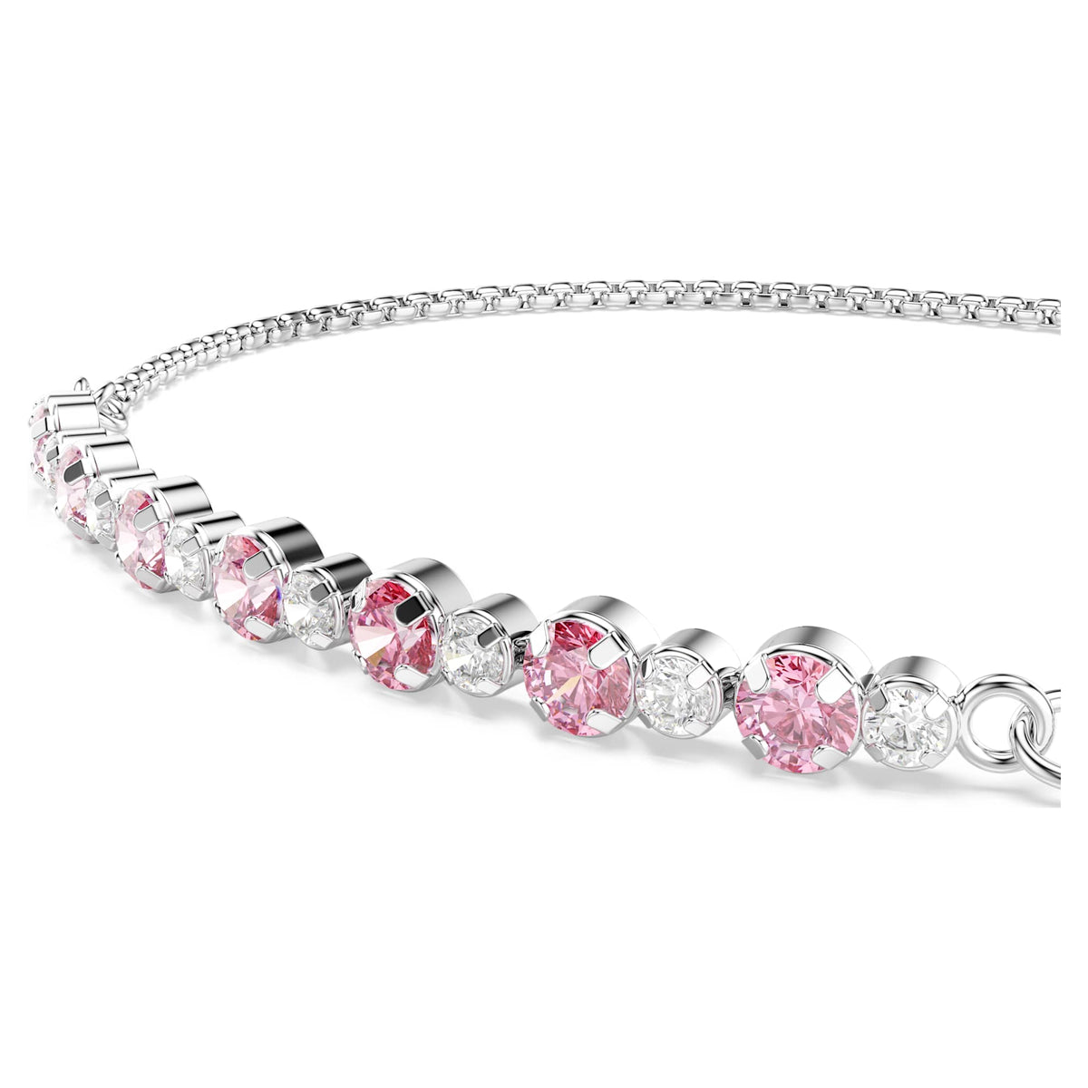 Bracciale Matrix, Rosa sfumato, Placcato rodio