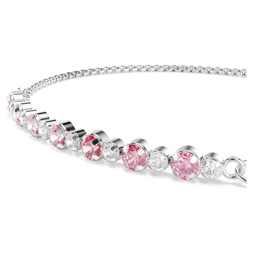 Bracciale Matrix, Rosa sfumato, Placcato rodio