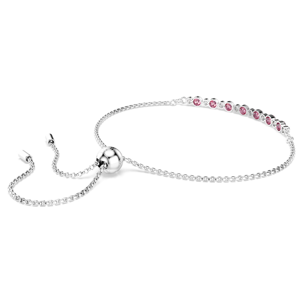 Bracciale Matrix, Rosa sfumato, Placcato rodio