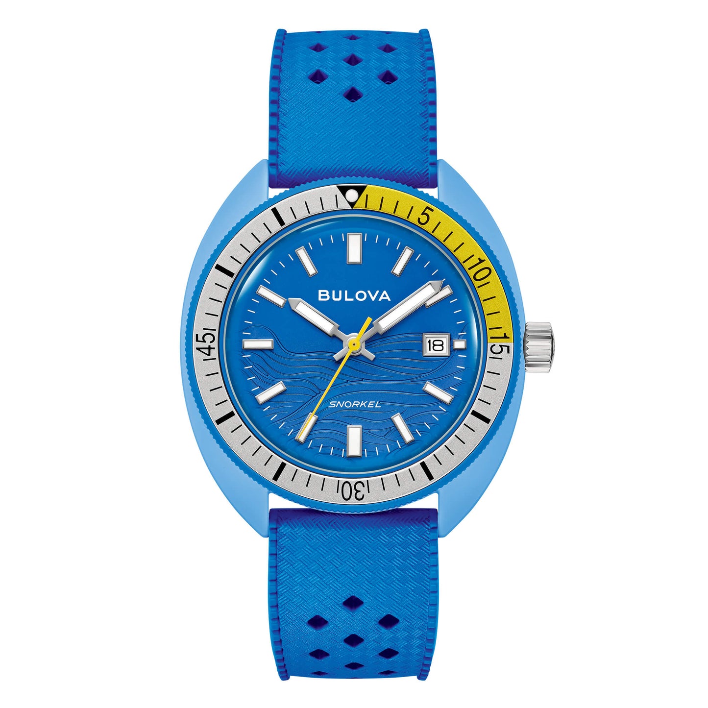 Bulova Snorkel “Blue Tang Fish” 	98B445