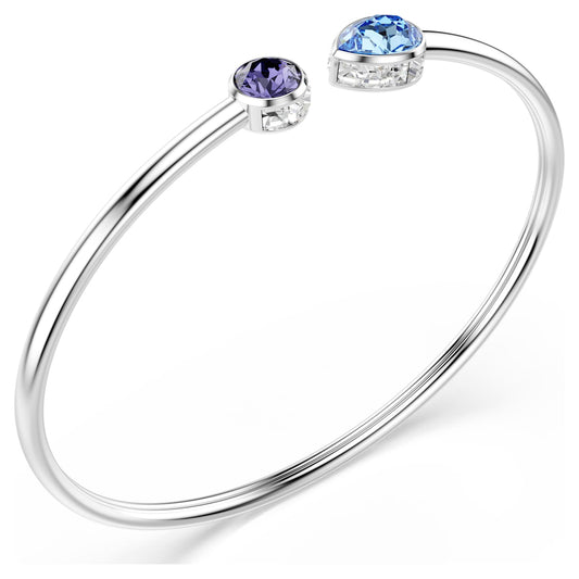 Bangle Chroma, Taglio misto, Multicolore, Placcato rodio - foto 4