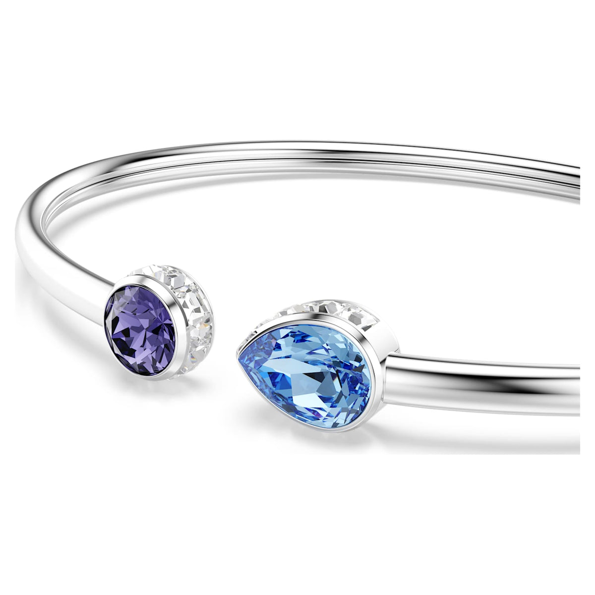 Bangle Chroma, Taglio misto, Multicolore, Placcato rodio - foto 3